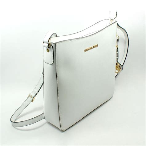 small white michael kors crossbody|Michael Kors Crossbody wallet purse.